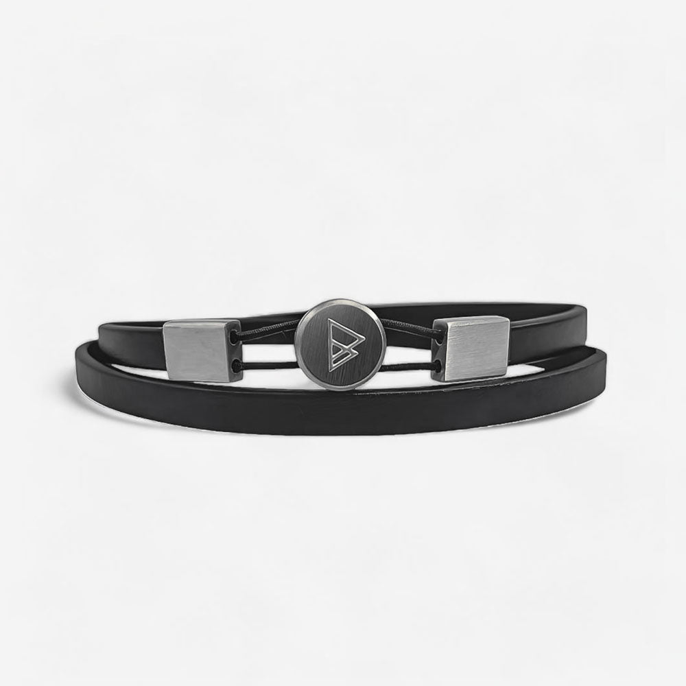 Bracelet en cuir Patrice Hill’s, fabriqué en France, élégant et intemporel