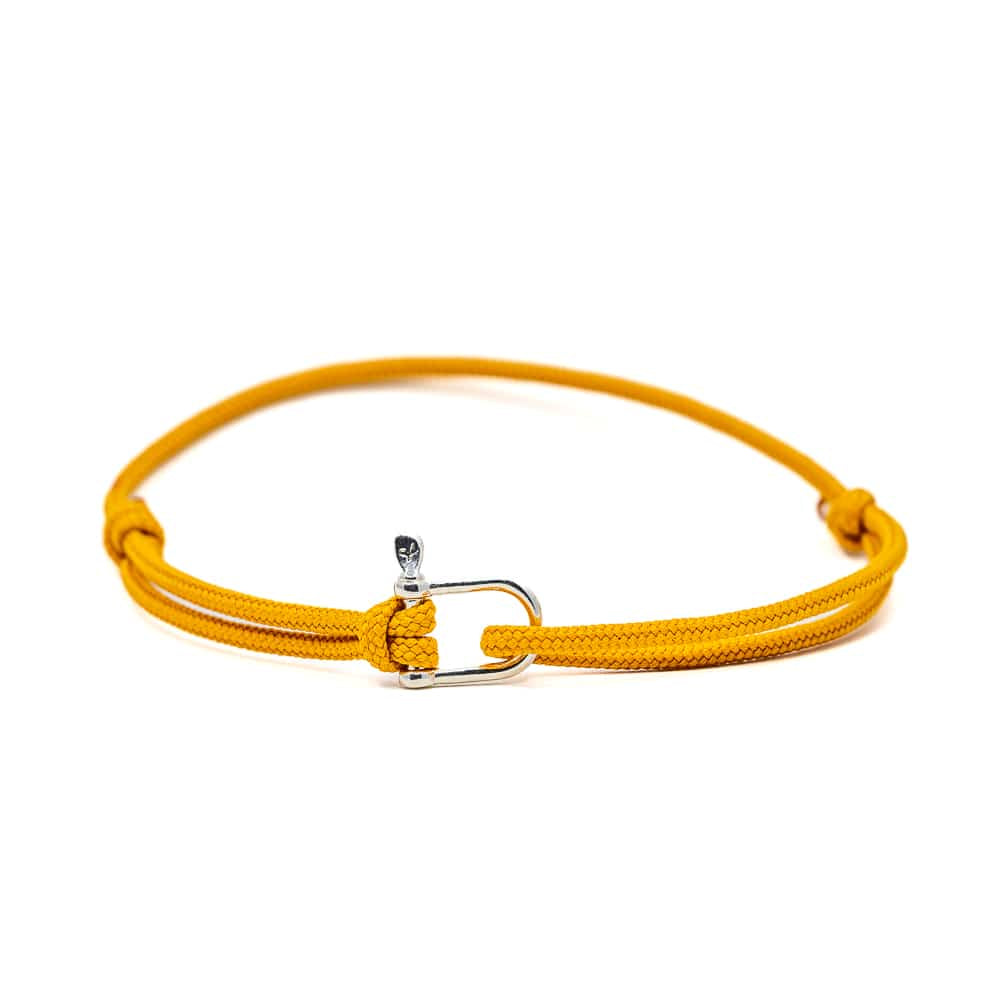 bracelet Patrice Hill's femme couleur curry fabriqué en France