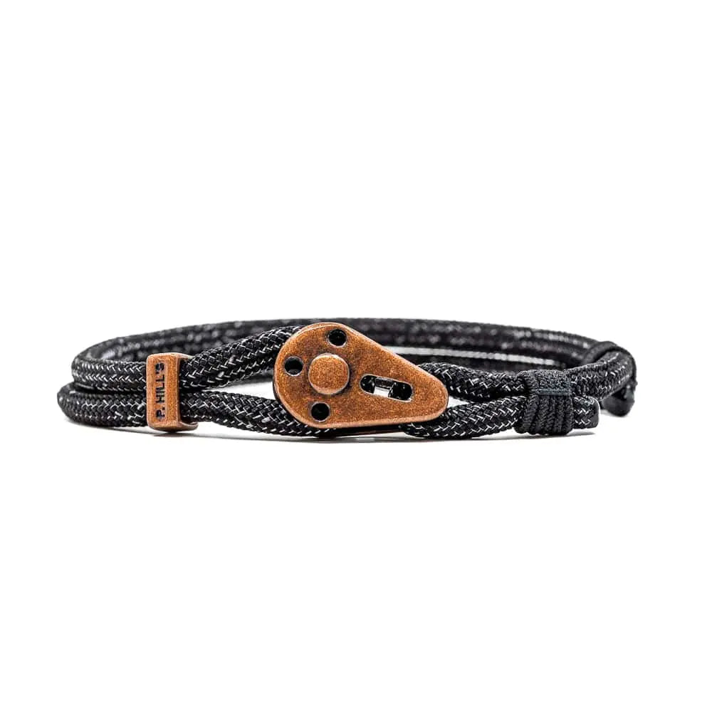 Bracelet Patti En Bronze Et Noir - Nataraj - Neuf Avec étiquettes