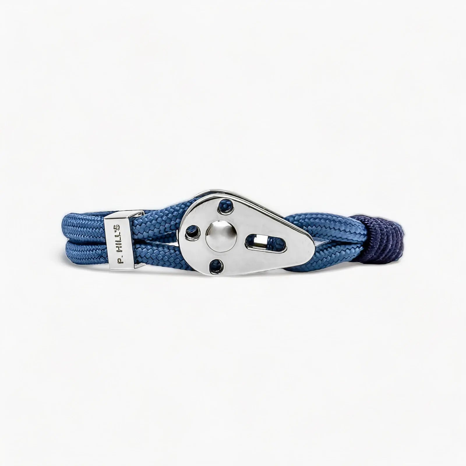 bracelet ajustable bleu azur "Katmai" Patrice Hill's fabriqué à la main en France