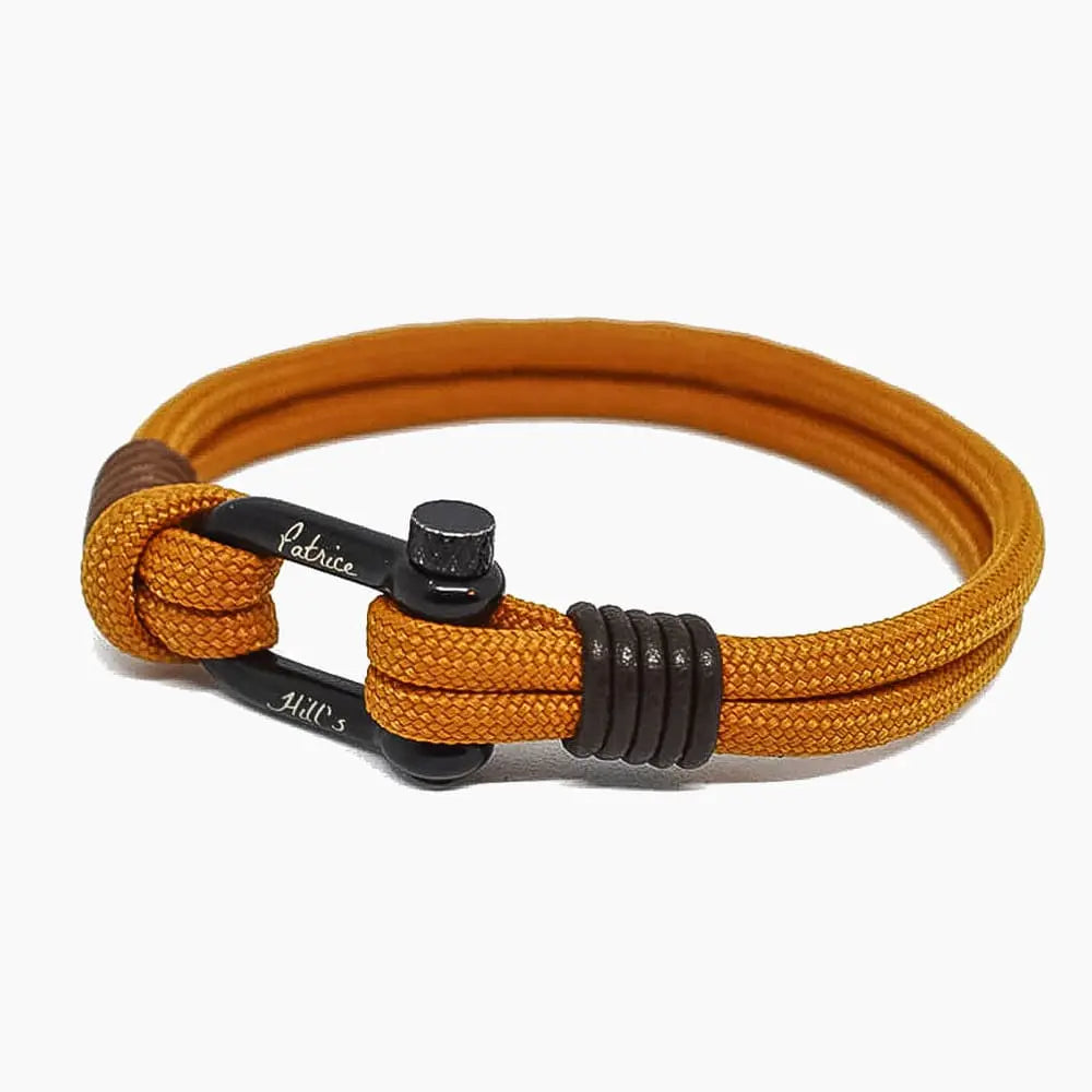 Bracelet Mustard Patrice Hill's fabriqué à la main en France