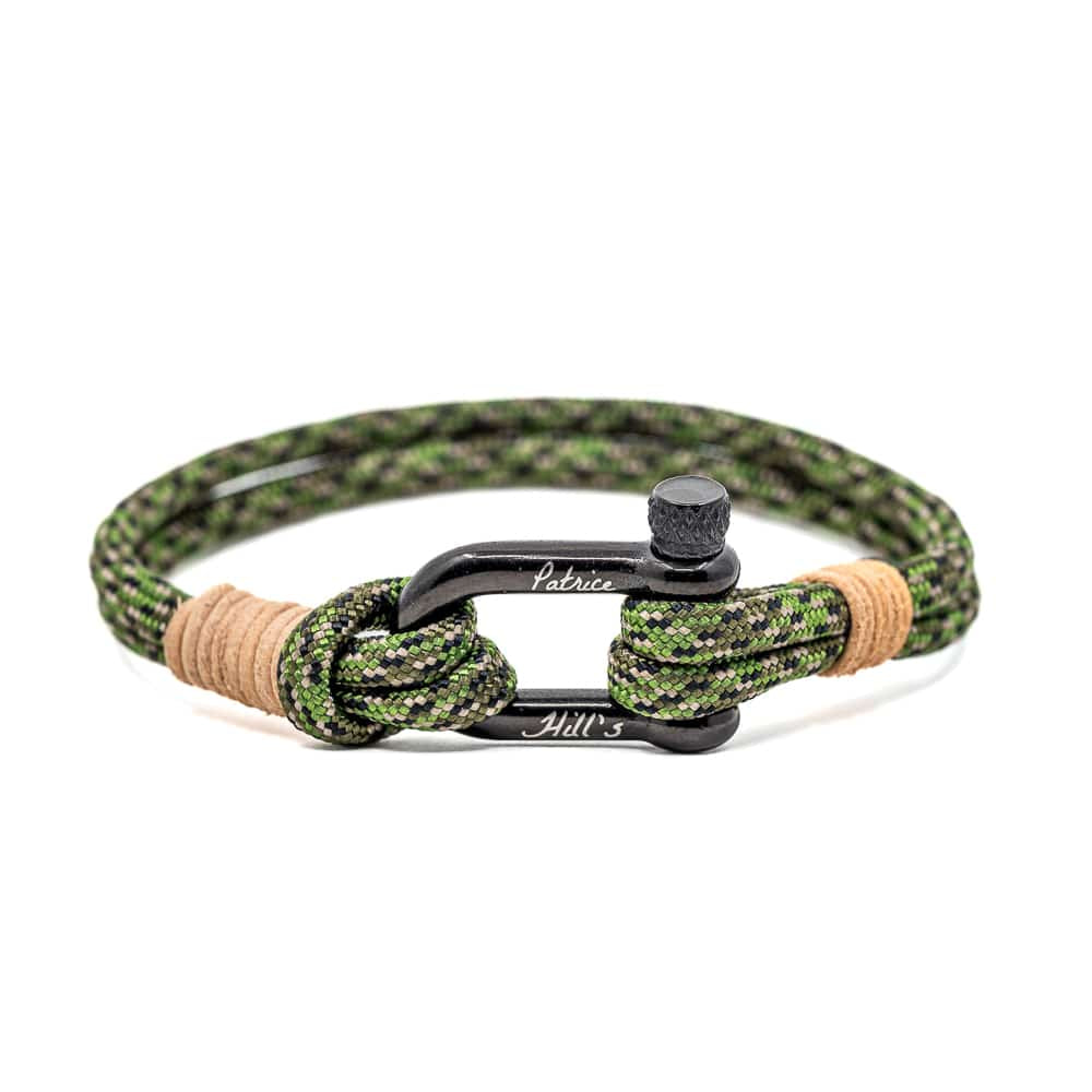 bracelet camouflage Patrice Hill's